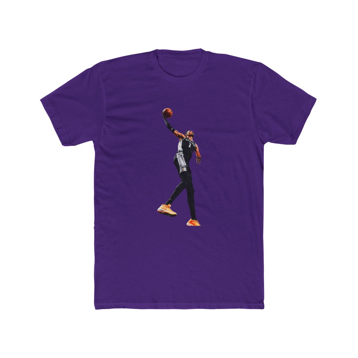 Victor Wembanyama Basketball, San Antonio Basketball Long Sleeve T Shirt - alternate angle 5, merchandise