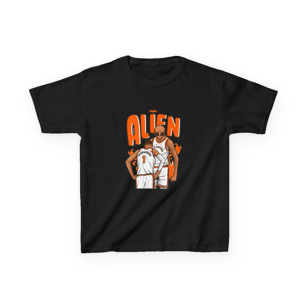 Victor Wembanyama Alien Cartoon Kids T-Shirt - alternate angle 4, merchandise