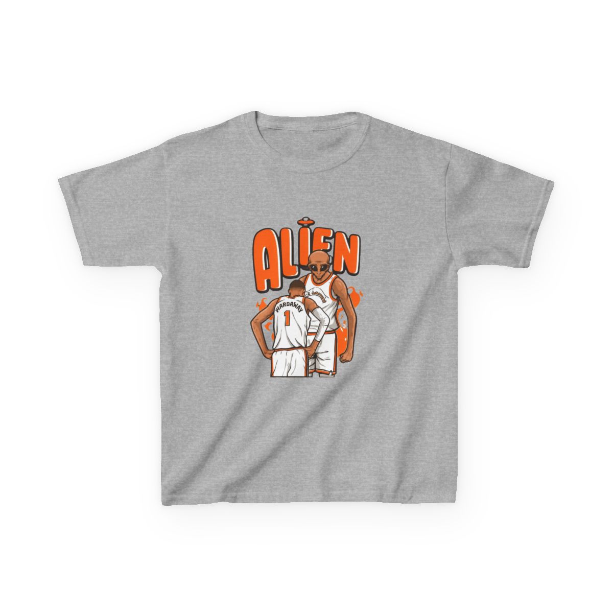 Victor Wembanyama Alien Cartoon Kids T-Shirt - alternate angle 5, merchandise
