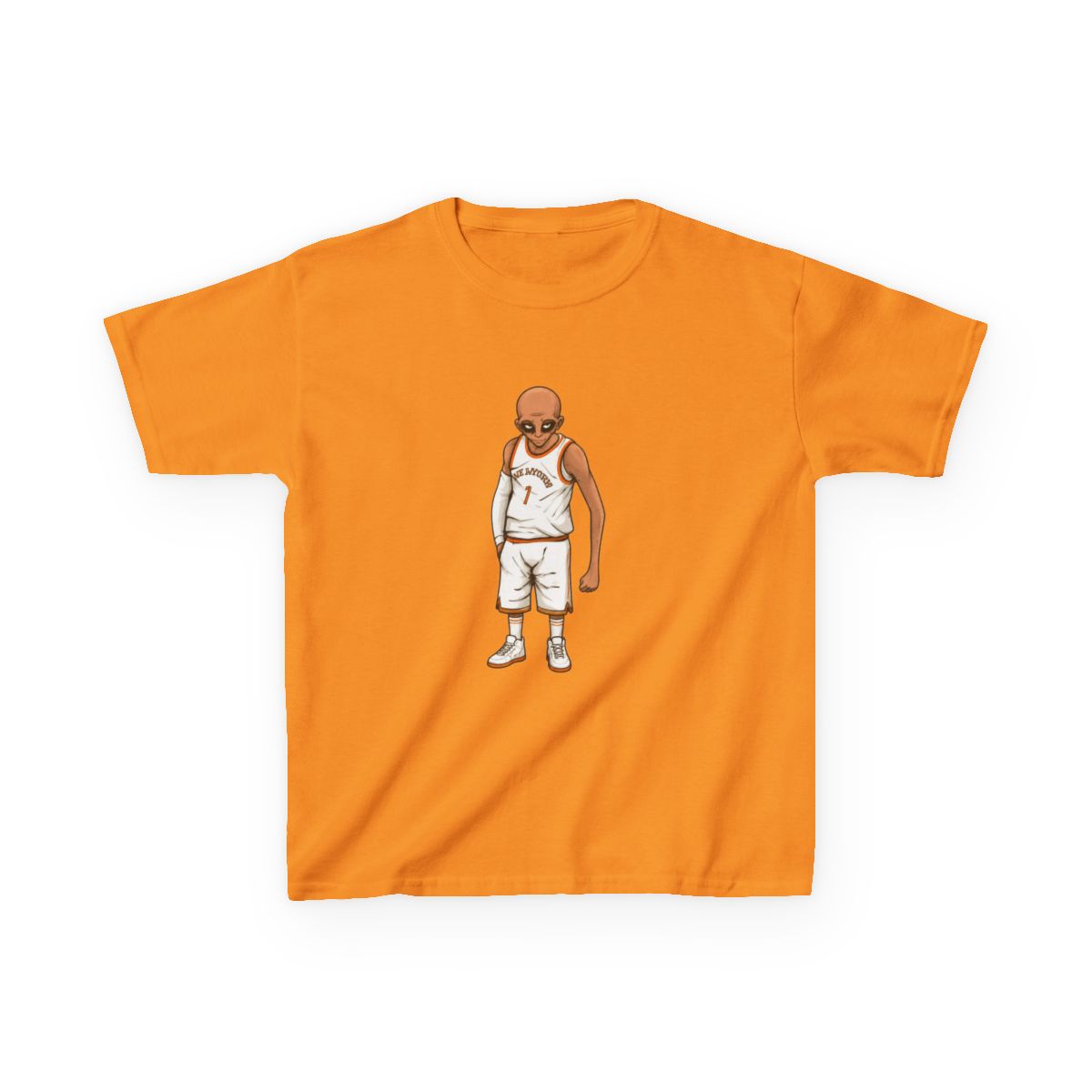 Victor Wembanyama Alien Celebration Kids T-Shirt - alternate angle 5, merchandise
