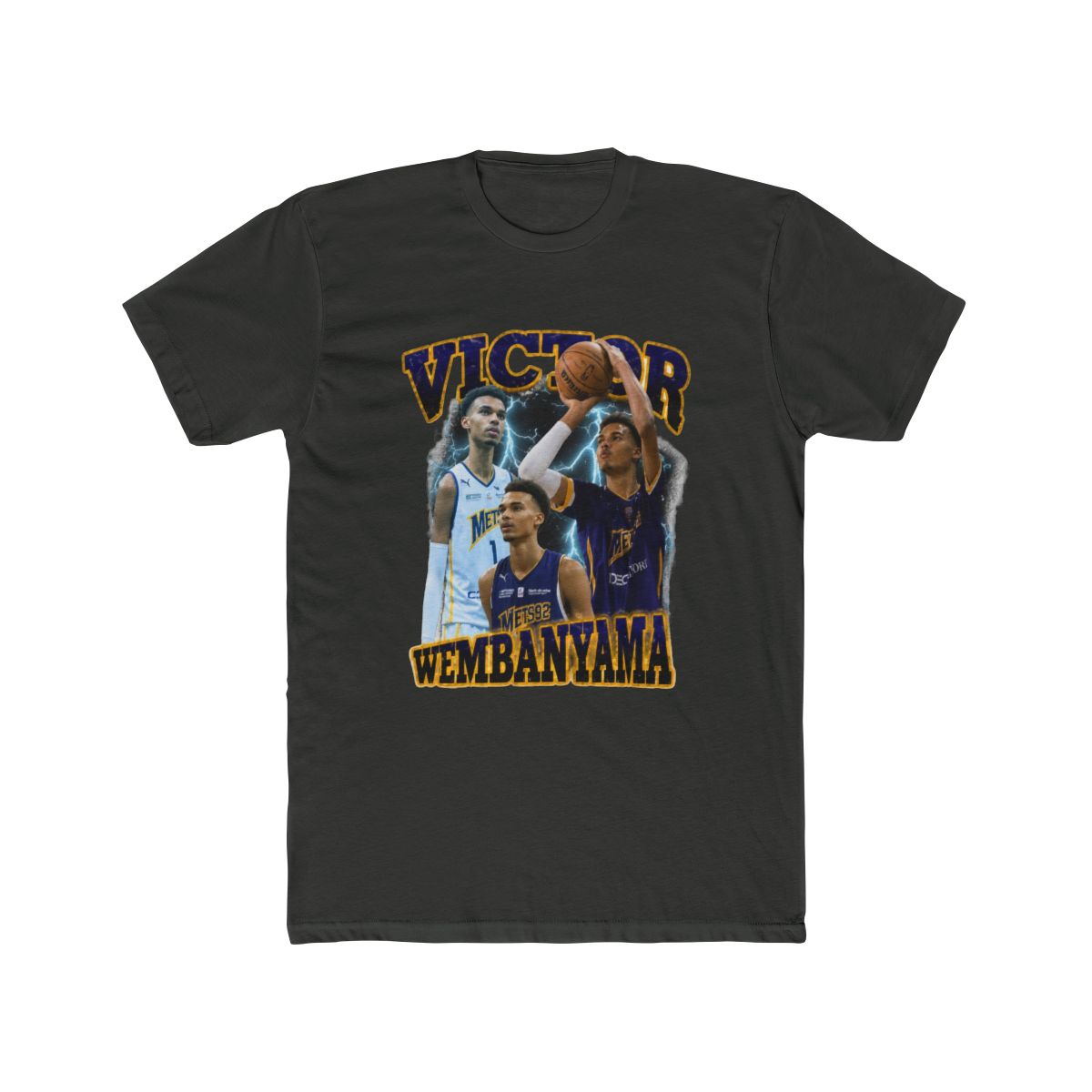 Victor Wembanyama Bootleg90'S Tshirt - alternate angle 5, merchandise