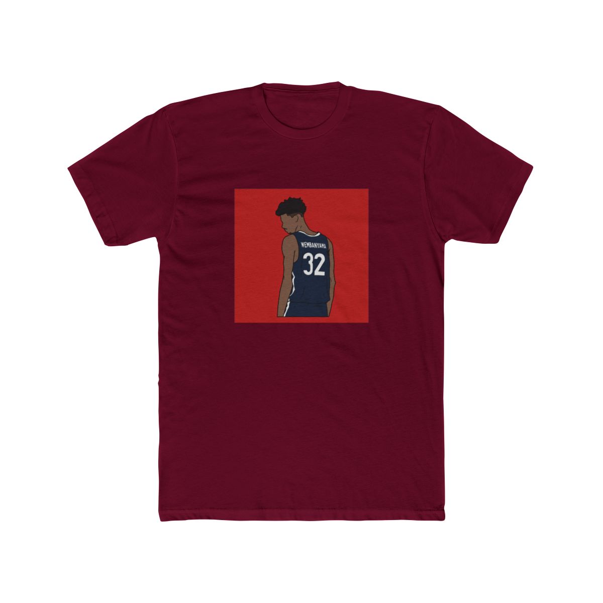 Victor Wembanyama Back-To T Shirt - Official T-Shirts merchandise