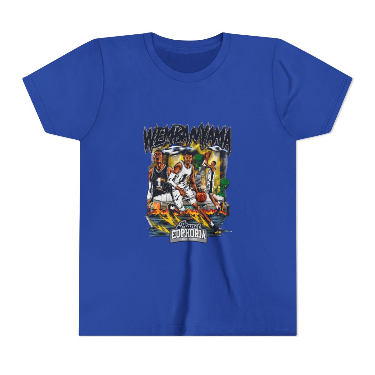 Victor Wembanyama San Antonio Collage Kids T Shirt - Official T-Shirts merchandise